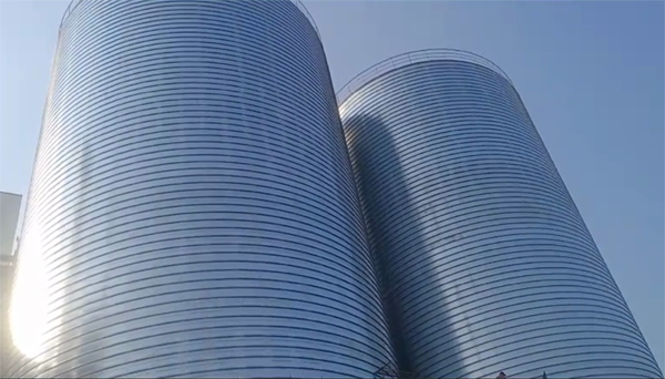 波密2座混凝土高架卷板仓